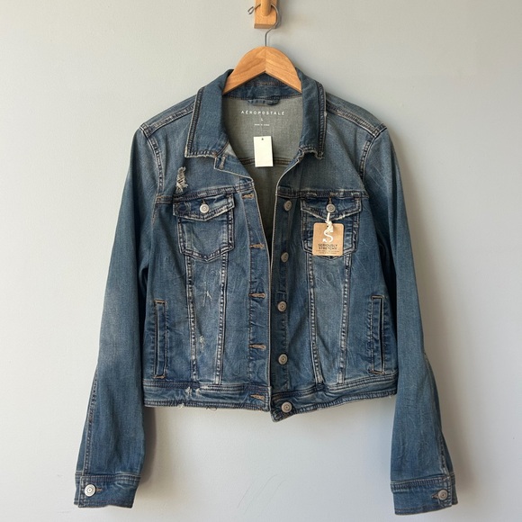 Aeropostale Jackets & Blazers - NWT | Aeropostale Women's Blue Denim Jacket